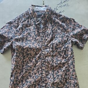 Floral Casual Button Down Shirt for Men